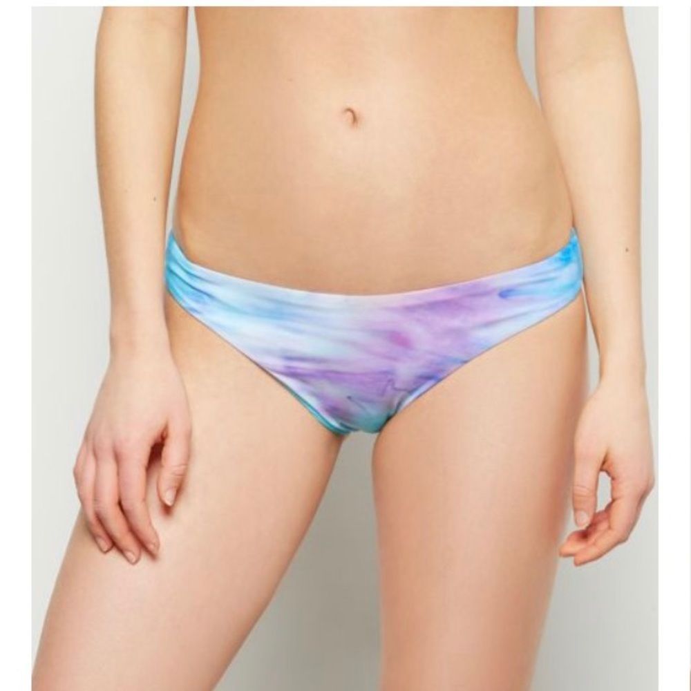 Rue21 Teal Tie Due Reversible Bikini Bottoms NWT